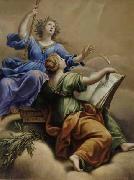 Euterpe et Clio Pierre Mignard